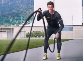Thomas Kammerlander, Österreichs Top-Rodel-Star trainiert mit den Ropes