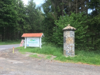 Im Naturpark Geschriebenstein im Burgenland angekommen